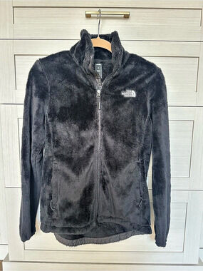 The North Face Women Osito Fleece Jacket Black Small